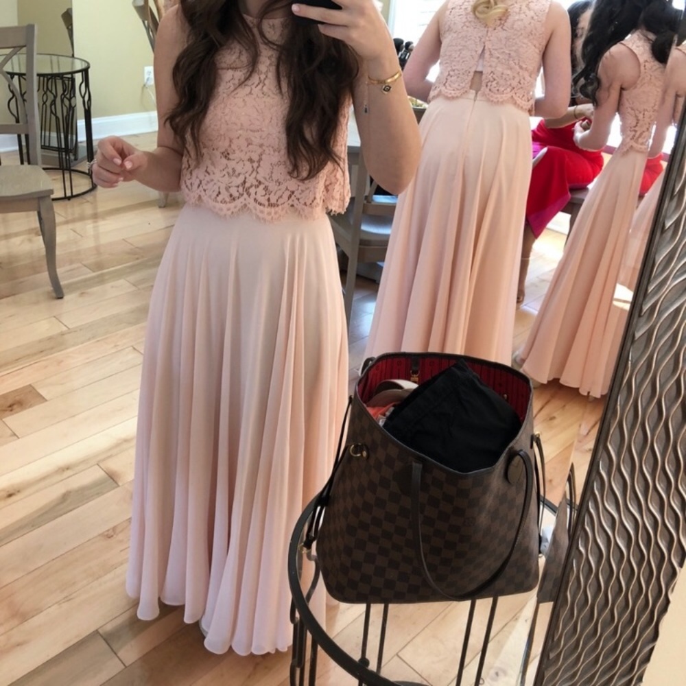 Jenny Yoo Lace Cleo Top